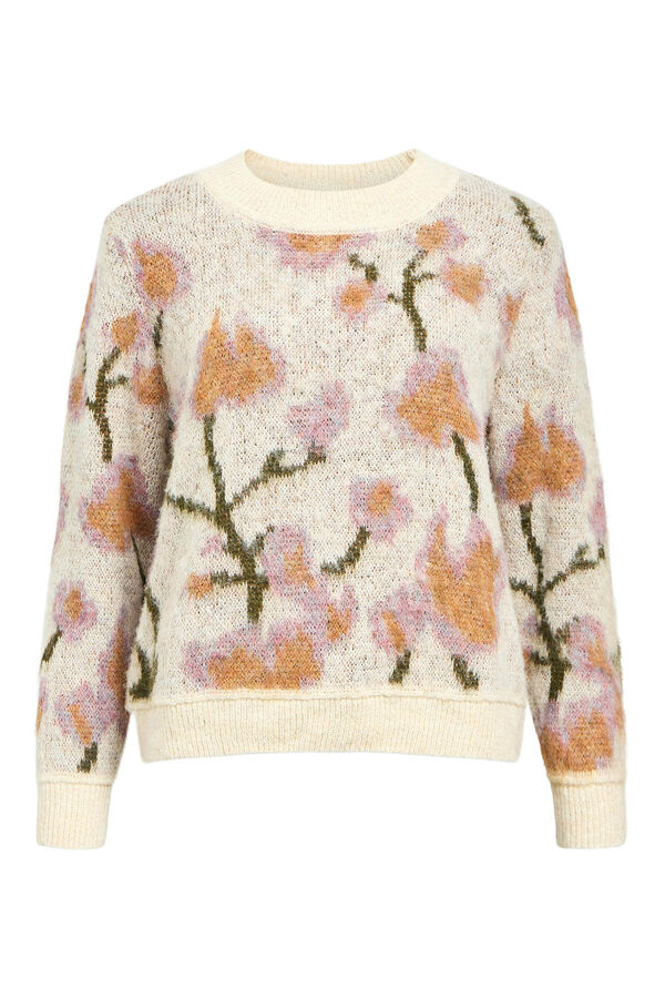 Object Camisola com estampado floral Branco
