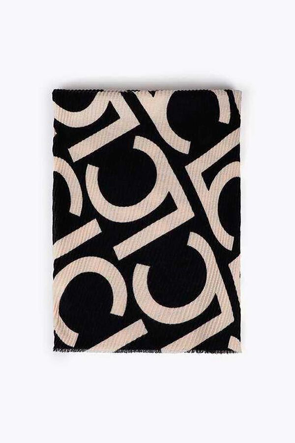 Lola Casademunt Cachecol LC Preto