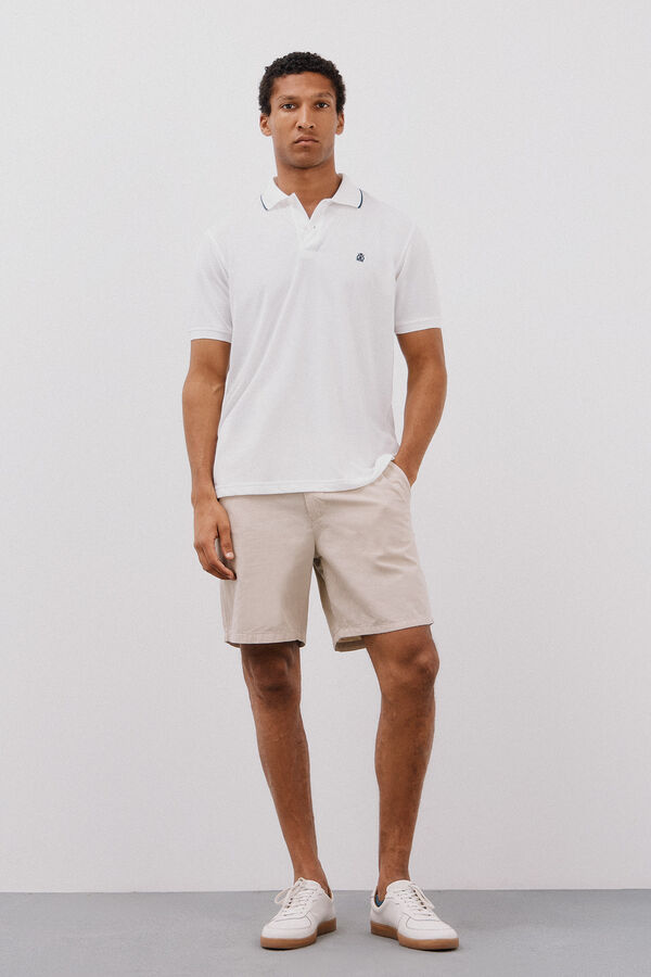 Cortefiel Polo Coolmax®  Branco