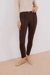 Cortefiel Women's jersey-knit leggings