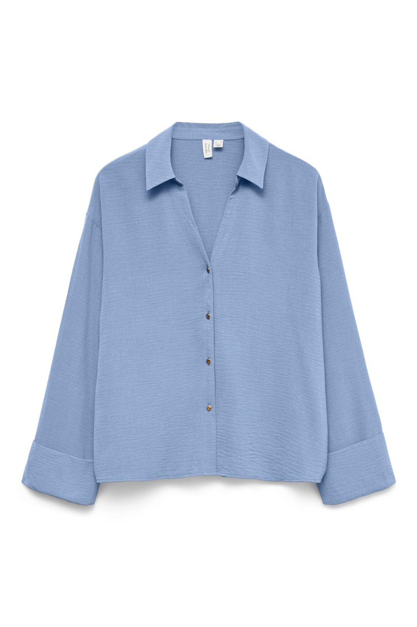 Vero Moda Camisa de manga comprida com bot&otilde;es dourados