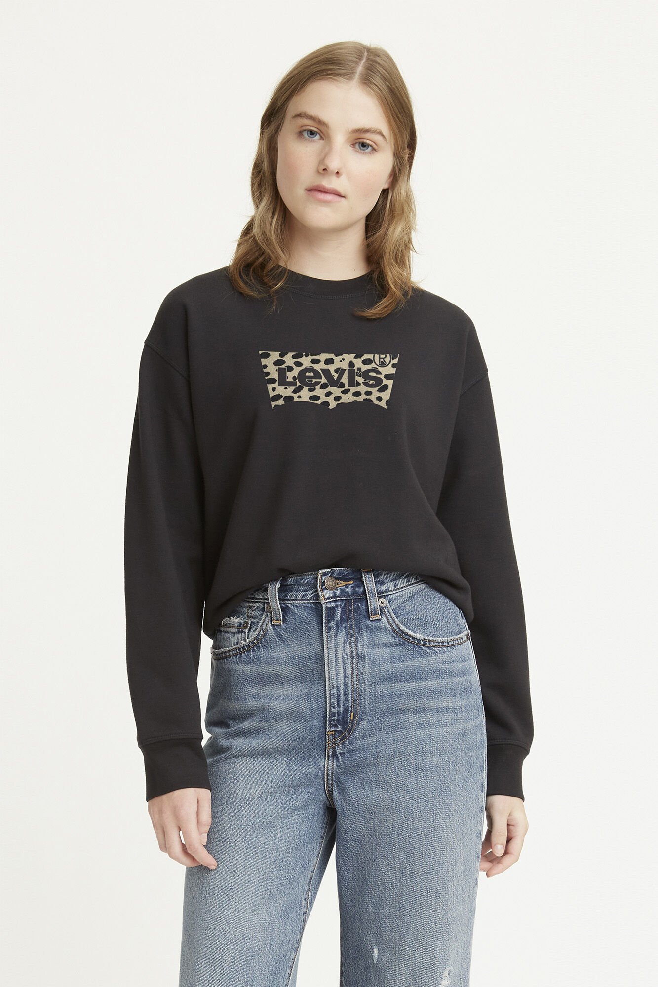 Sudadera levis mujer negra deals