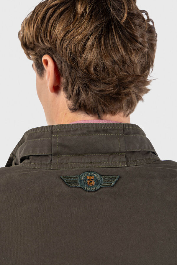 Williot Jaqueta saariana com manchas Verde