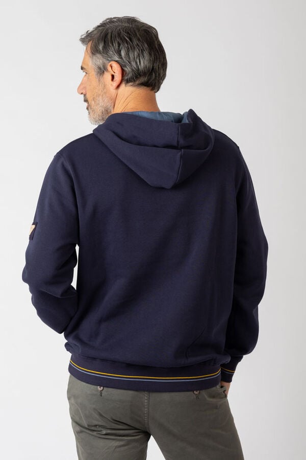 Privata Sweatshirt com gola redonda Azul