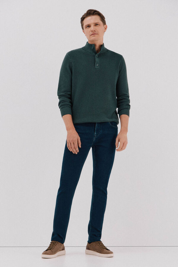 Cortefiel Slim fit jeans Navy