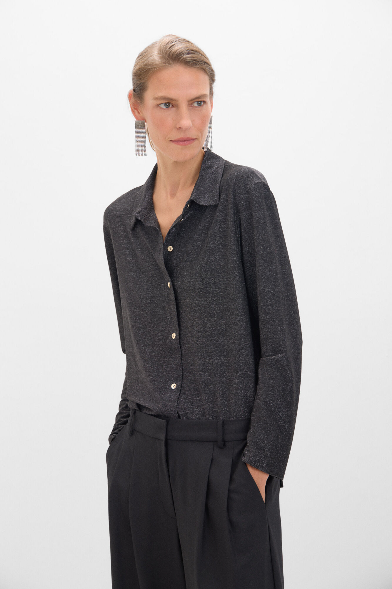 Camisa de punto Blusas de mujer Cortefiel