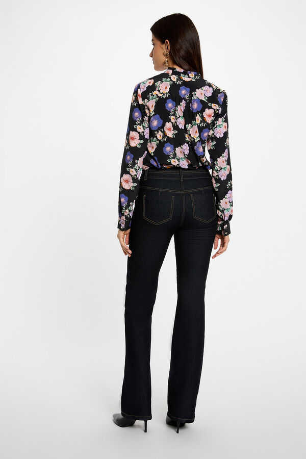 Morgan Camisa fluida estampada Multicolorido