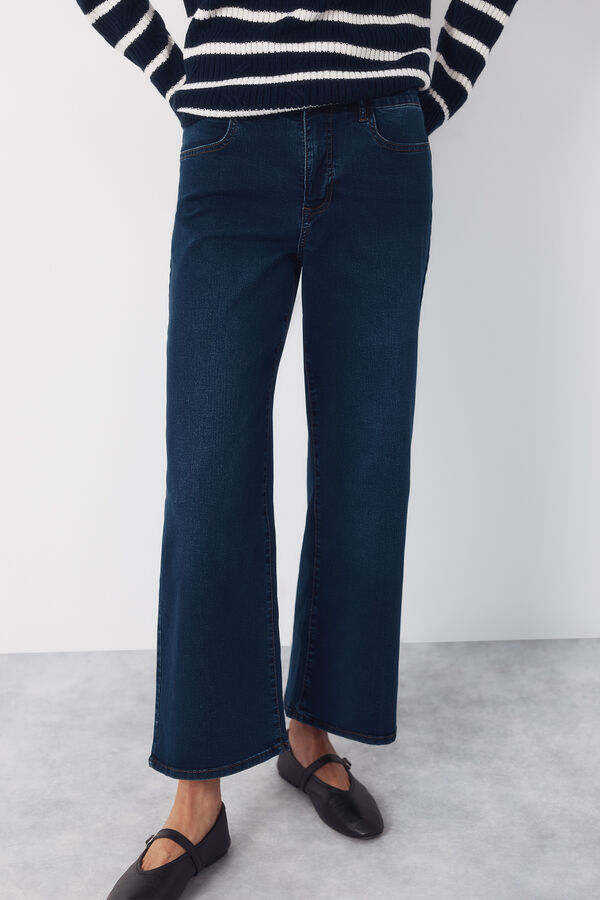 Cortefiel Sensational marine jeans Blue