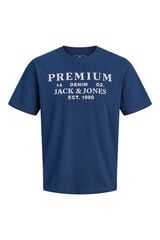 Jack & Jones Printed cotton T-shirt Navy