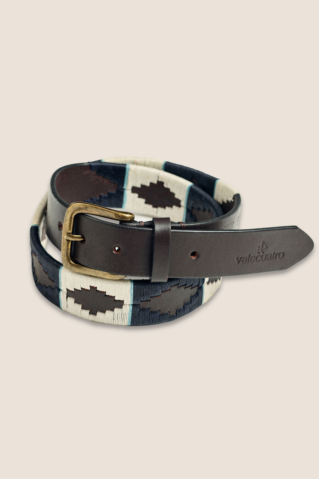 Valecuatro Cintur&oacute;n Soy&oacute;n L&iacute;nea Blanco