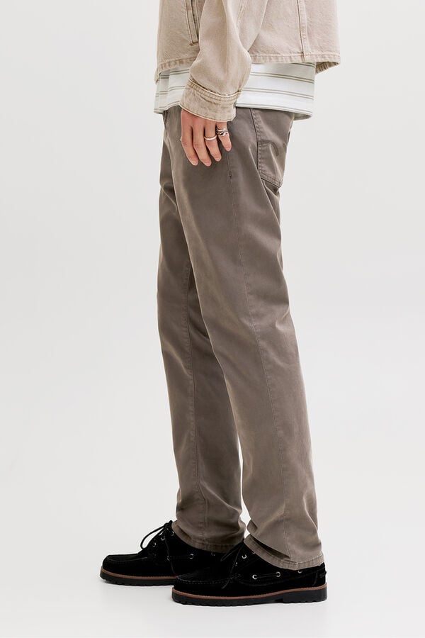 Jack & Jones Cal&ccedil;as b&aacute;sicas regulares Castanho