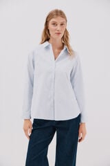 Cortefiel Oxford shirt  Blue