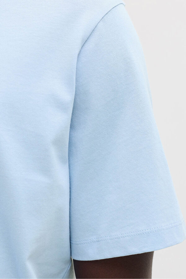 Jack & Jones Cotton regular fit T-shirt Blue