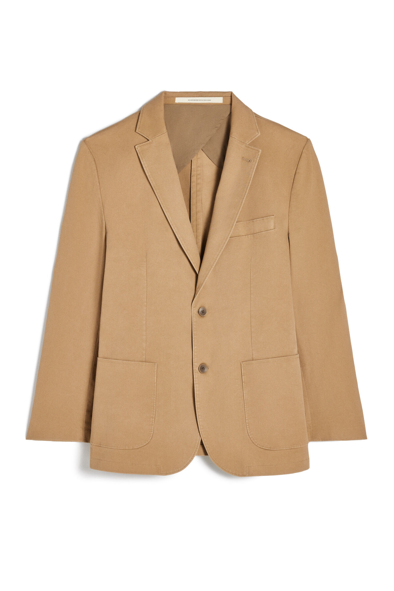 Slim fit cotton blazer hotsell