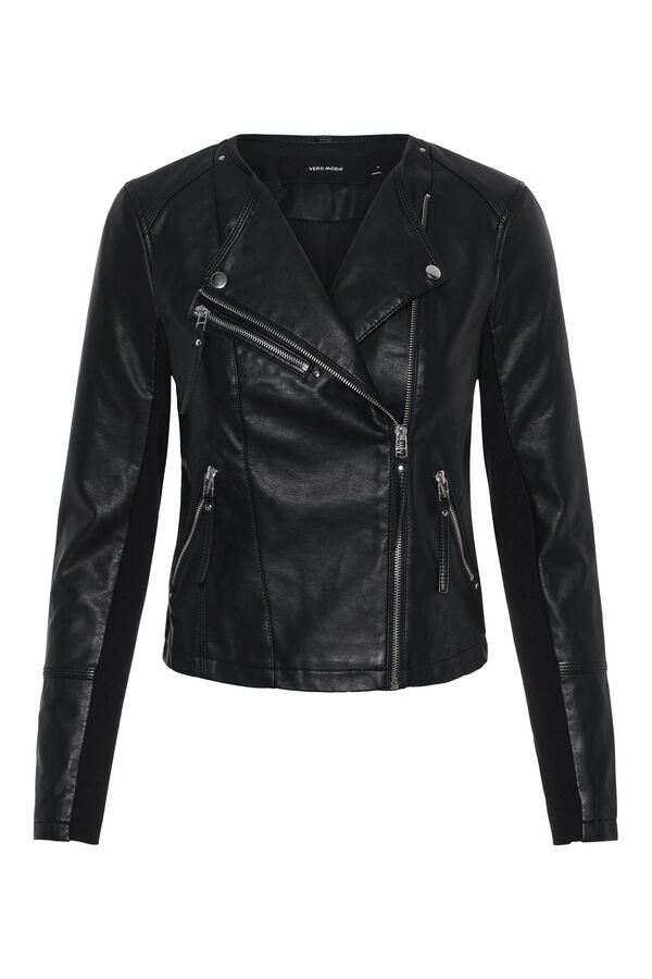 Cortefiel Women's short jacket Black