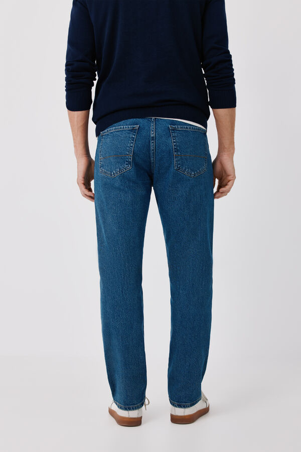 Cortefiel Regular fit jeans Blue