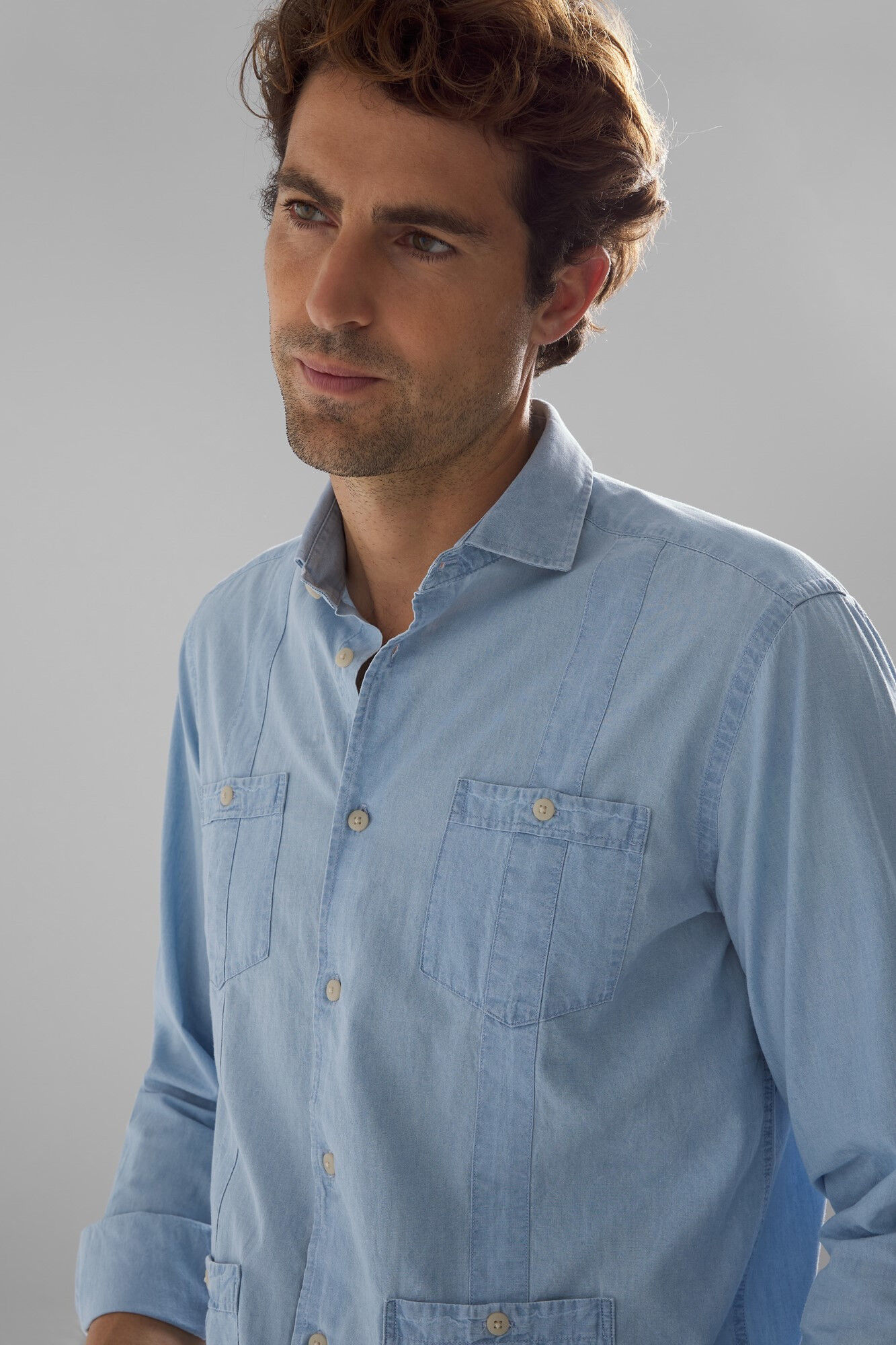 Guayabera cortefiel sales