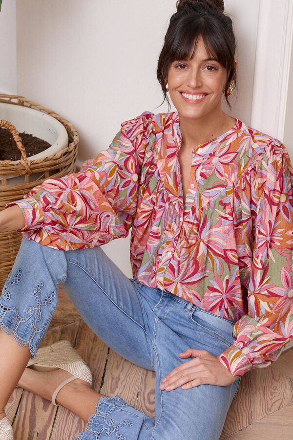 Cortefiel Angeline printed blouse Multicolour