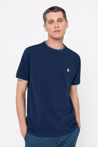 Cortefiel Camiseta de rayas Azul marino