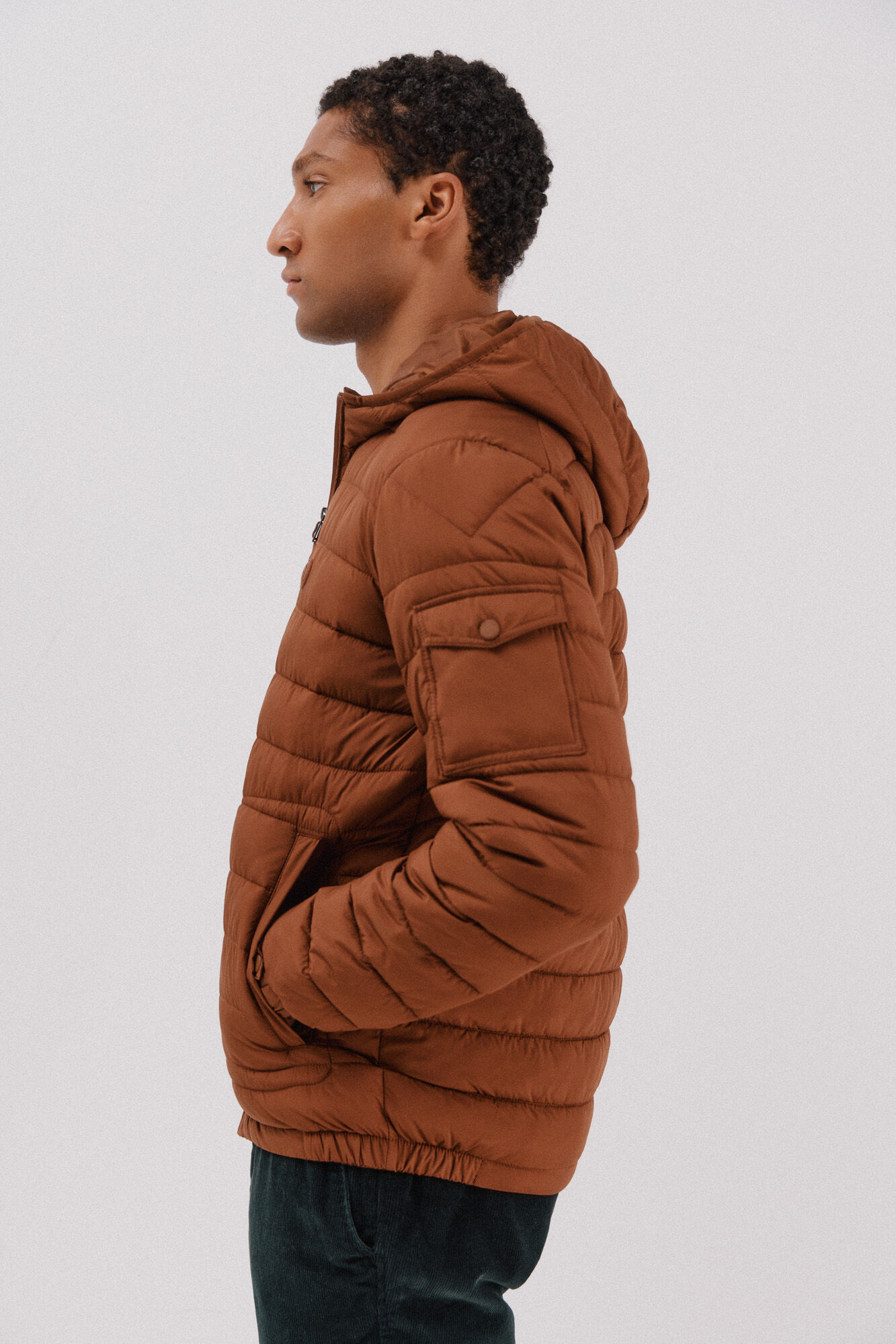 Cortefiel Ultralight padded jacket with hood