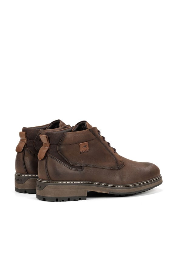 Fluchos Botim Truman para homem Castanho
