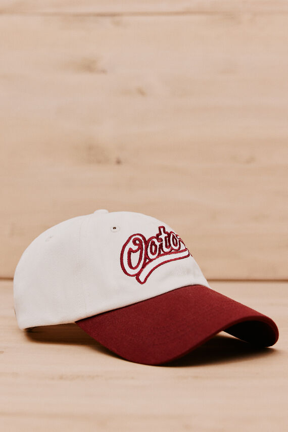 Gorra visera textil