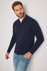 Jack & Jones Polo interlock regular fit Azul
