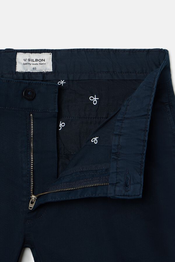 Silbon Cal&ccedil;as esportivas cal&ccedil;as chino Azul