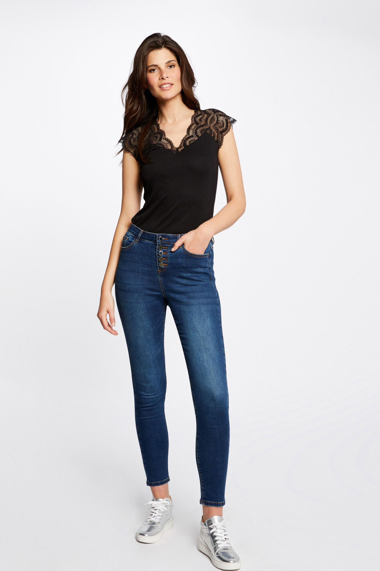 Cortefiel camisas mujer manga corta 2025
