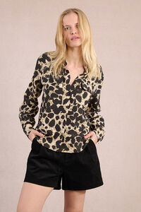 Molly Bracken Camisa de manga comprida com estampado