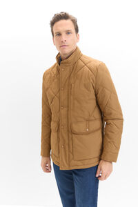 Cortefiel Puffer jacket Camel