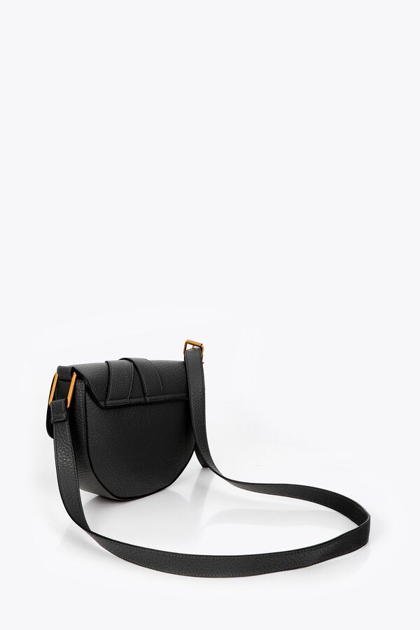 Lola Casademunt Crossbody bag with belt detail Black