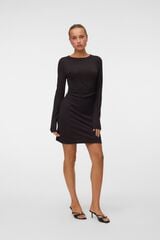 Vero Moda Shimmer short dress Dark brown