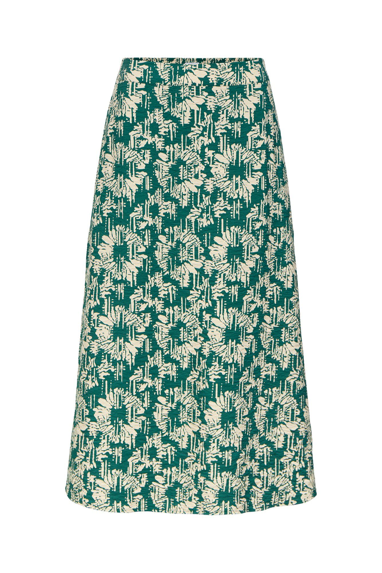 Object Saia midi estampada