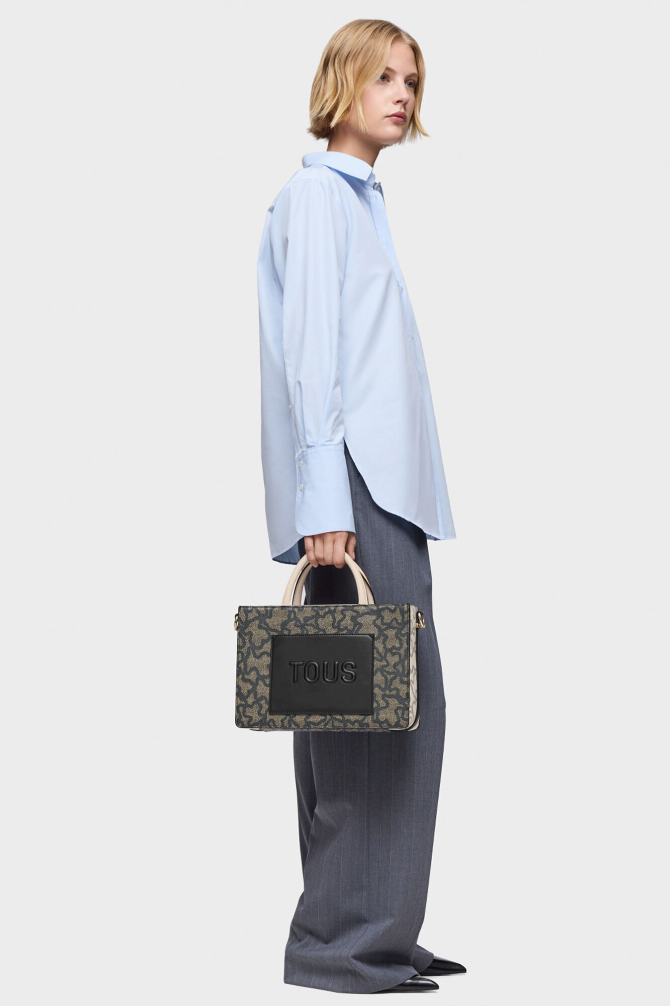 Tous Shopper mediano Amaya negro Kaos Icon