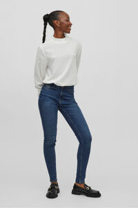 Cortefiel Skinny fit/Regular waist jeans Blue