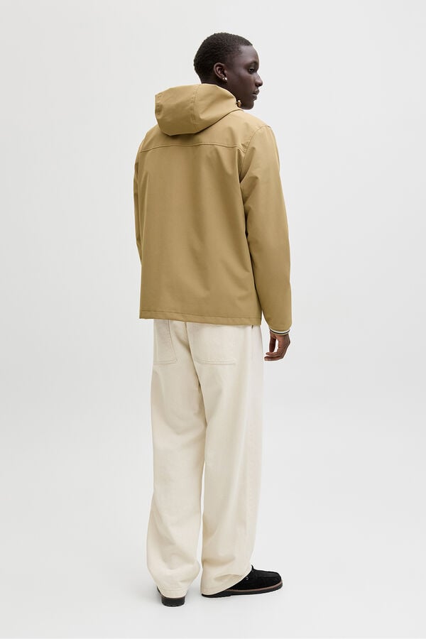 Jack & Jones Casaco casual com capuz Castanho