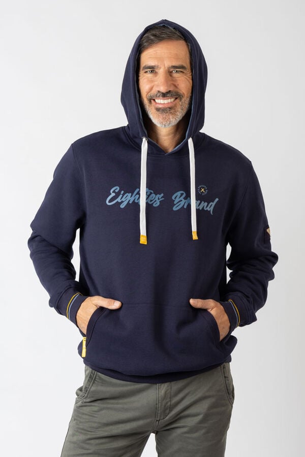 Privata Sweatshirt com gola redonda Azul