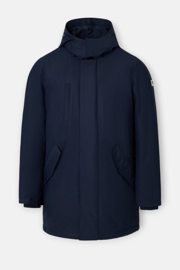 Silbon Parka de alfaiataria técnica Azul