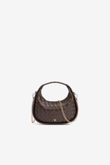 Vilanova Gold chain wallet Brown