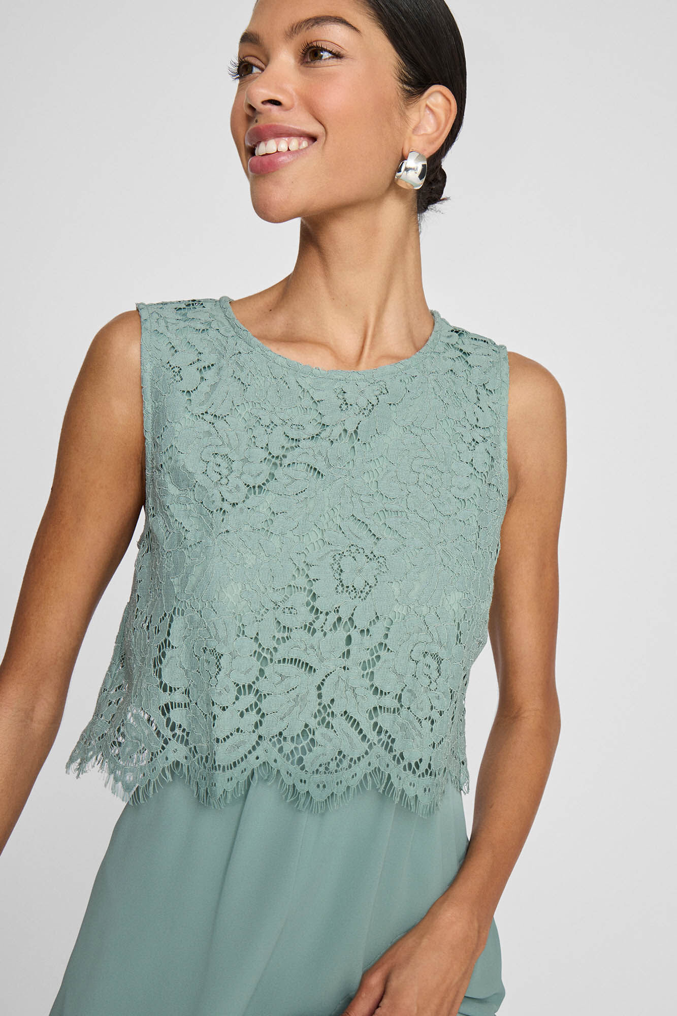 Vila Vestido de festa longo