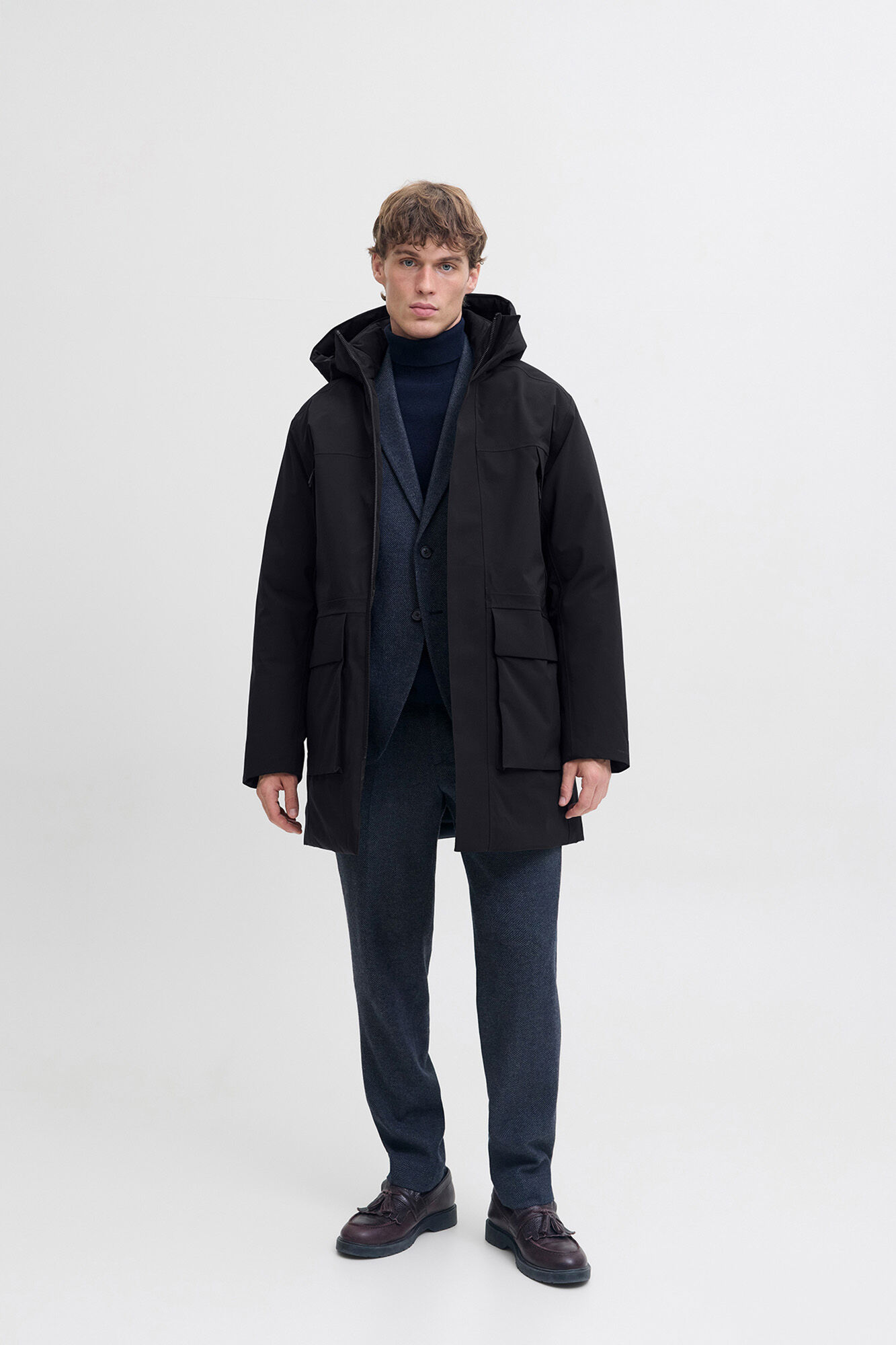 Jack & Jones Parka cl&aacute;sica con capucha