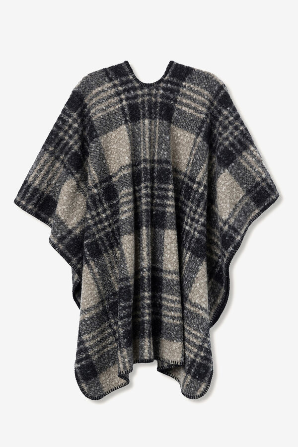 Vilanova Camada texturizada quadriculada Multicolorido