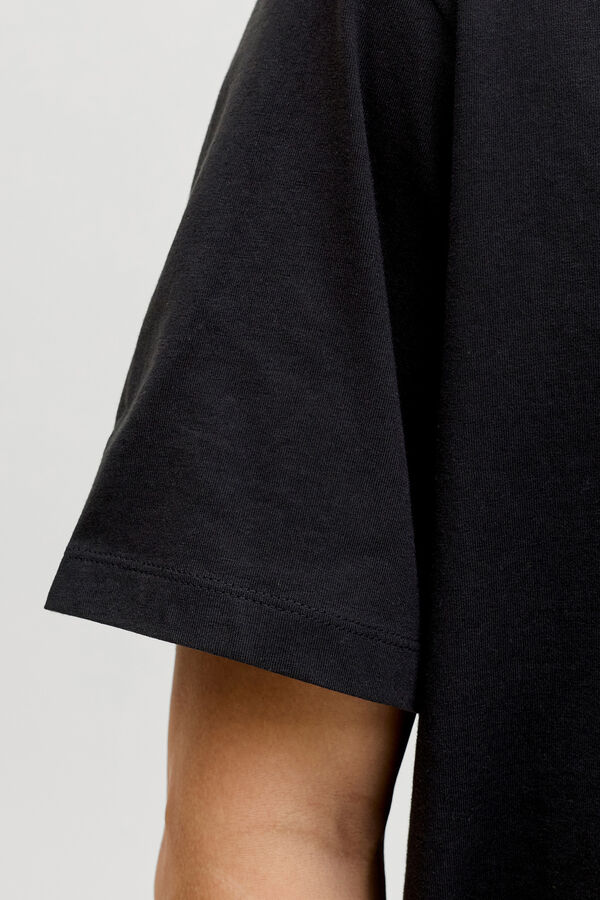 Jack & Jones Cotton regular fit T-shirt Black