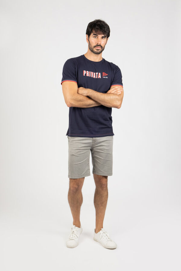 Privata Short sleeve T-shirt Navy