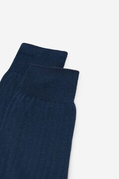Cortefiel Pack meias de algodão Azul