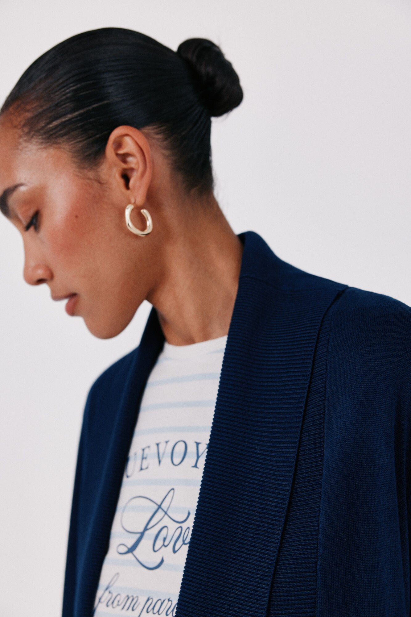 Cortefiel Shawl collar jacket