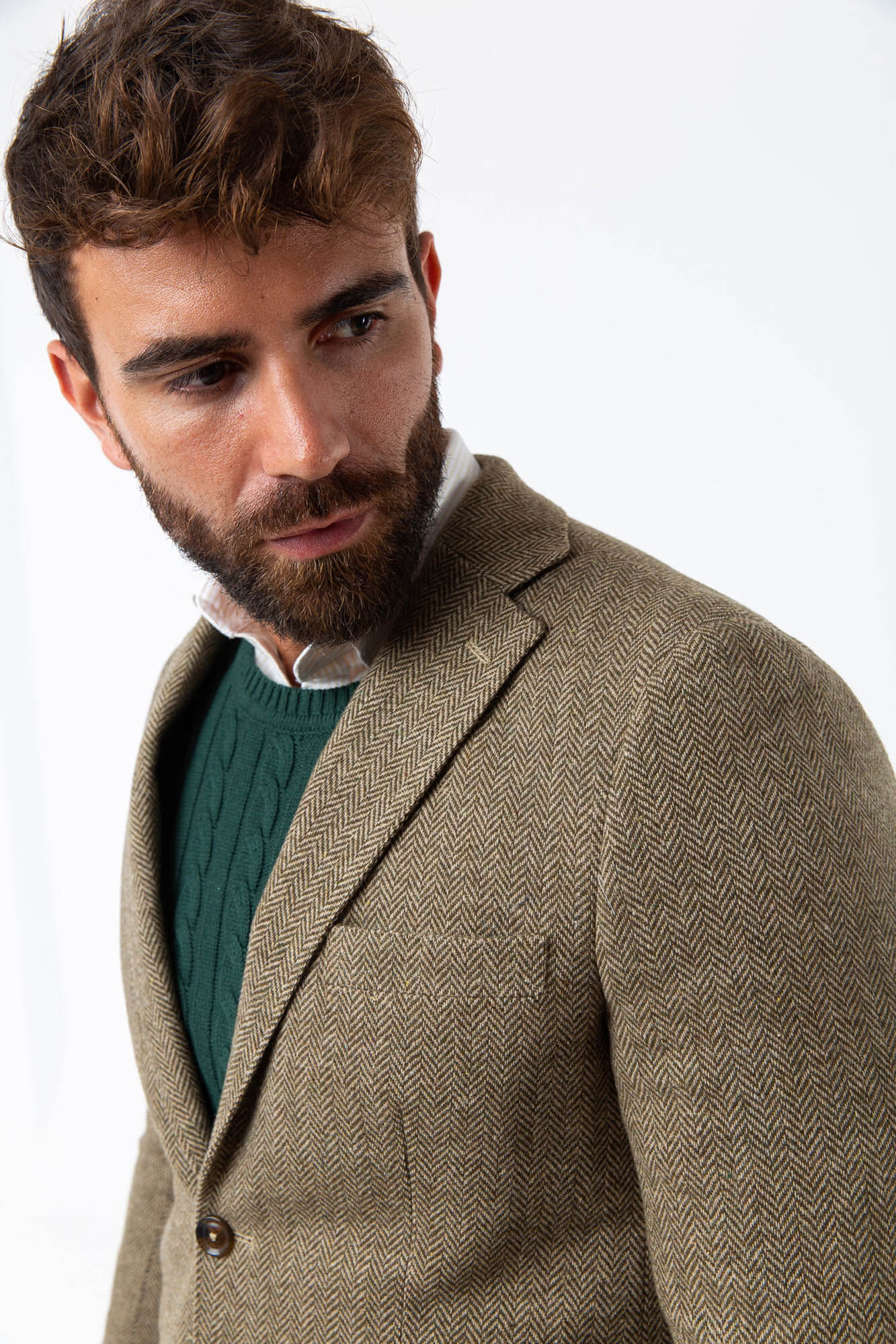 Williot Jaqueta de l&atilde; espiga