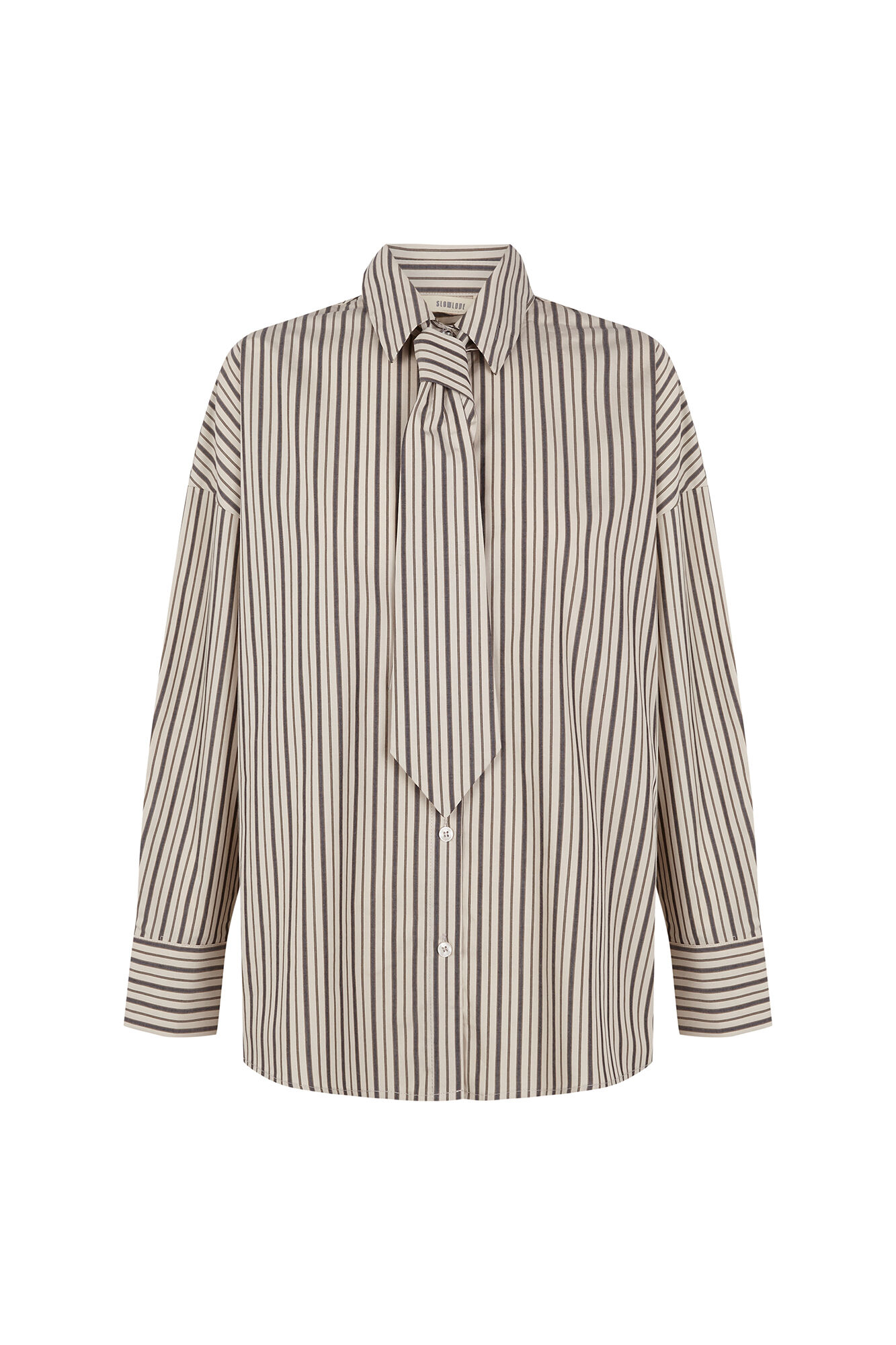 Slowlove Camisa rayas corbata
