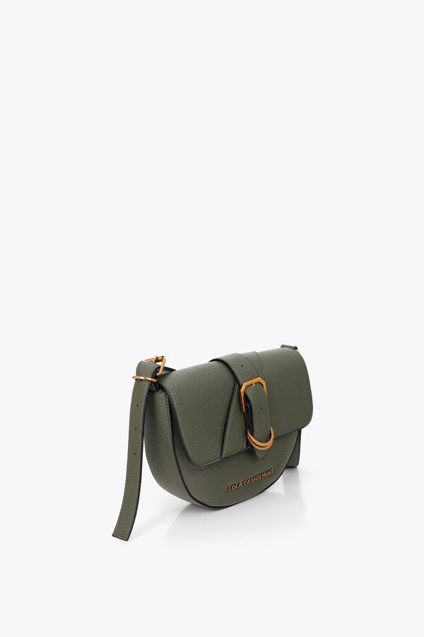 Lola Casademunt Crossbody bag with belt detail Kaki